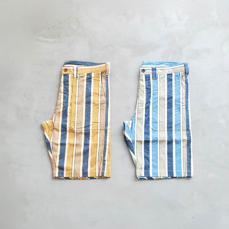 wonder_mountain_irieさんのインスタグラム写真 - (wonder_mountain_irieInstagram)「_ ts(s) / ティーエスエス (#ts_s) “Fatigue Shorts - Multi Stripe Cotton*Nylon Stretch Cloth” ￥28,080- _ 〈online store / @digital_mountain〉 https://www.digital-mountain.net/shopdetail/000000009650/ _ 【オンラインストア#DigitalMountain へのご注文】 *24時間受付 *15時までのご注文で即日発送 *1万円以上ご購入で送料無料 tel：084-973-8204 _ We can send your order overseas. Accepted payment method is by PayPal or credit card only. (AMEX is not accepted)  Ordering procedure details can be found here. >>http://www.digital-mountain.net/html/page56.html _ 本店：#WonderMountain  blog>> http://wm.digital-mountain.info _ 〒720-0044  広島県福山市笠岡町4-18  JR 「#福山駅」より徒歩10分 (12:00 - 19:00 水曜定休) #ワンダーマウンテン #japan #hiroshima #福山 #福山市 #尾道 #倉敷 #鞆の浦 近く _ 系列店：@hacbywondermountain _」8月6日 16時12分 - wonder_mountain_