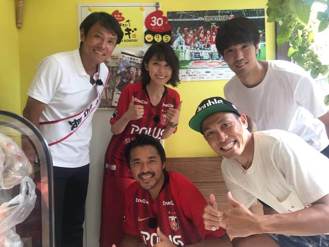 岩波拓也さんのインスタグラム写真 - (岩波拓也Instagram)「レジェンド2人がお店に集結。 浦和を象徴する2人!!!! もう1人もある意味浦和を象徴する選手🤣🤣 おれのことが好きな森脇選手でした。」8月6日 16時28分 - takuya_iwanami