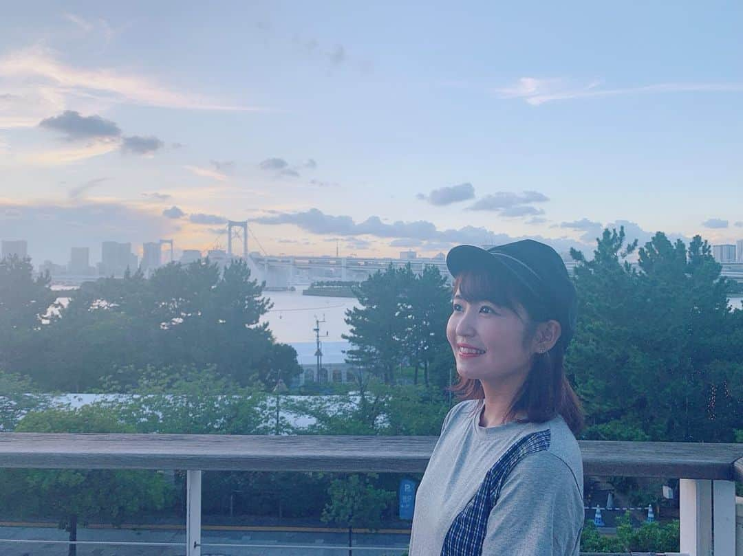 惣田紗莉渚さんのインスタグラム写真 - (惣田紗莉渚Instagram)「#お台場 🧚‍♀️ with楽々ちゃん」8月6日 16時42分 - sarisari0118