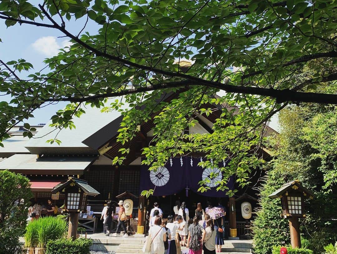 小林 ディスカスさんのインスタグラム写真 - (小林 ディスカスInstagram)「東京大神宮 👱🏾‍♂️✨🙏🏾✨⛩✨🙏🏾✨💪🏾 天照大神さま、大好き💙  #tokyo #japan #pray #天照大神 #東京大神宮 #東京 #happy #浄化」8月6日 17時26分 - discus_kobayashi