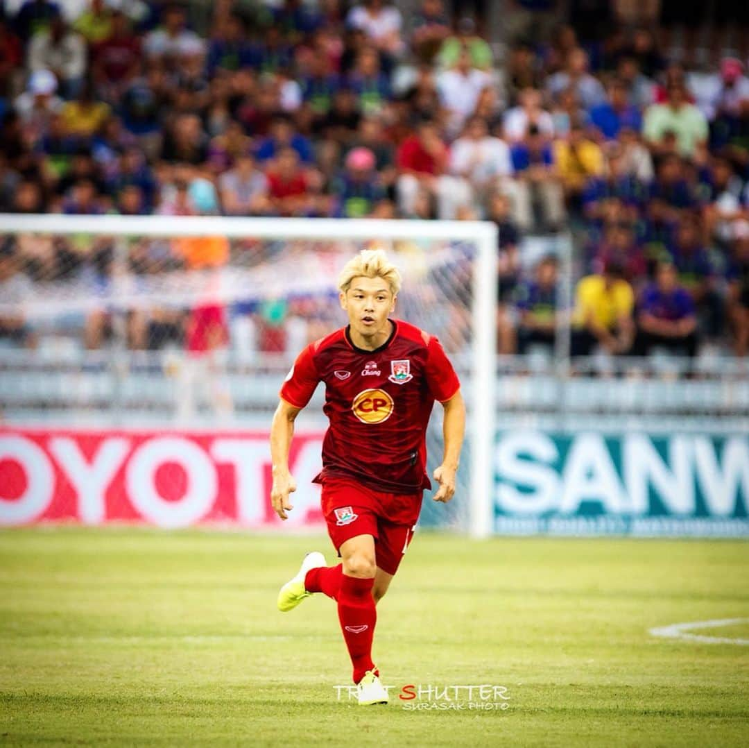 馬場悠企さんのインスタグラム写真 - (馬場悠企Instagram)「Team good hard work!! Thank you for your support 😊🙏 #trat #no23 #yukibamba #manofthematch #1gaol #footballplayer #thaileague #t1 #🔴🐘 #⚽️ #followｍe #twitter #faceook #instagram」8月6日 17時52分 - yuki_bamba32