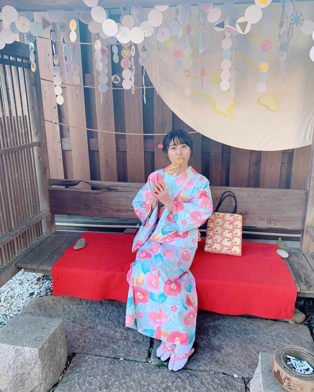小谷津友里さんのインスタグラム写真 - (小谷津友里Instagram)「﻿ ﻿ 夏❄️🍧🍉﻿ ﻿ ﻿ 海とか花火とか﻿ みんな行きました～？？﻿ ﻿ ﻿ 私も﻿ 浴衣着たりしたいな～🥳💓﻿ ﻿ ﻿ #浴衣#過去pic#だんご#和装#川越#川越食べ歩き #こやゆりフード#こやゆりコーデ」8月6日 18時03分 - yurikoyatsu