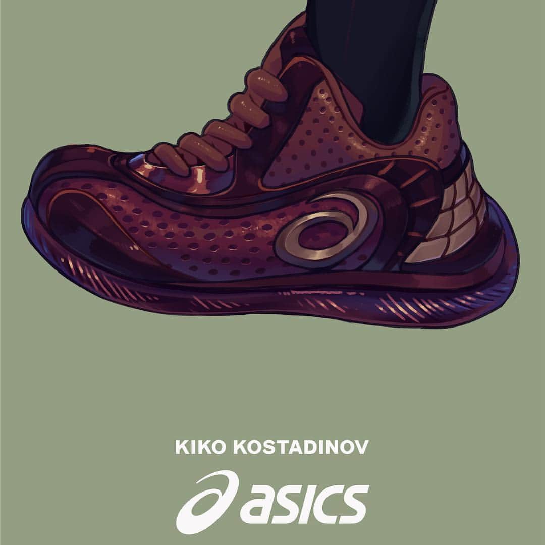 のインスタグラム：「Kiko Kostadinov x Asics Gel-Sokat 2 arrives on Thursday 8th August at Dover Street Market Ginza 5F @kikokostadinov @asics #doverstreetmarketginza @doverstreetmarketginza」
