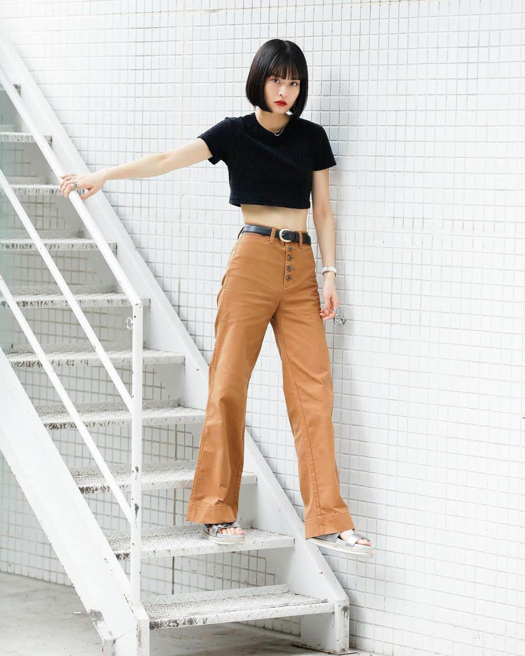 Droptokyoさんのインスタグラム写真 - (DroptokyoInstagram)「TOKYO STREET STYLE Name: @_rncn950805  Pants: @gap_jp  #ギャップカーキ#チノ#pr #streetstyle#droptokyo#tokyo#japan#streetscene#streetfashion#streetwear#streetculture#fashion#gap Photography: @cazumax」8月6日 19時12分 - drop_tokyo