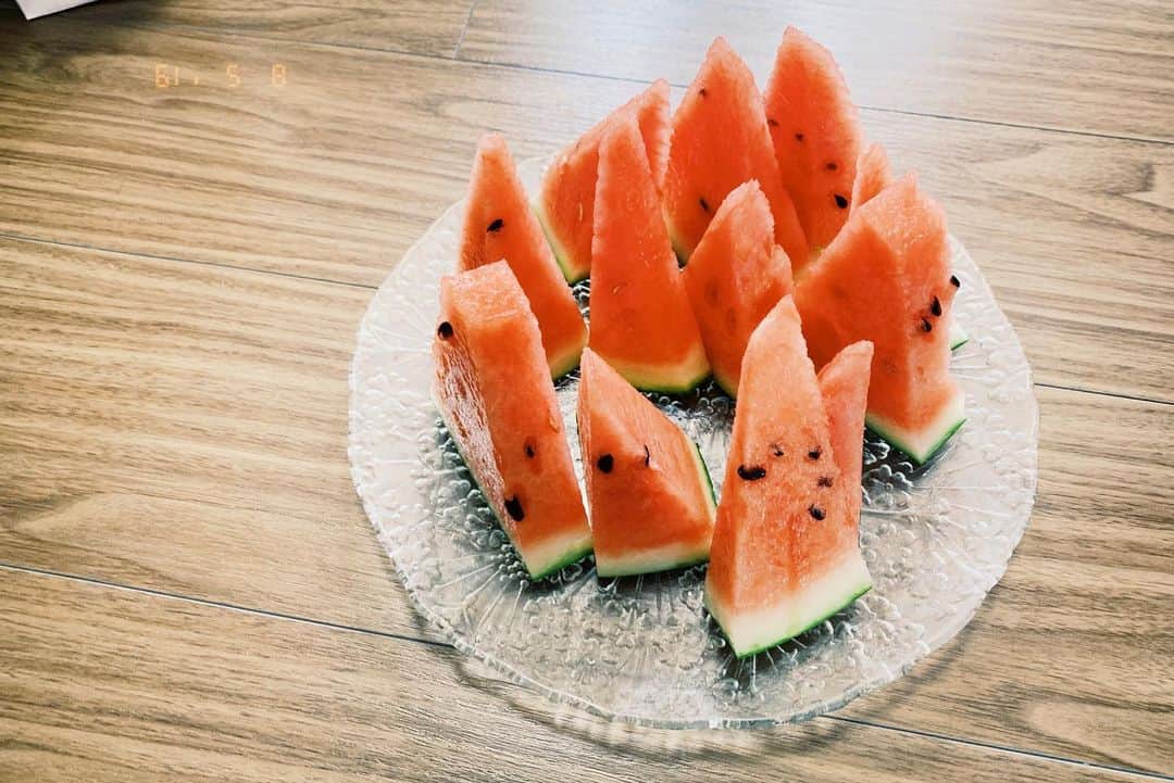 水川あさみのインスタグラム：「🍉🍉🍉🍉🍉🍉🍉」