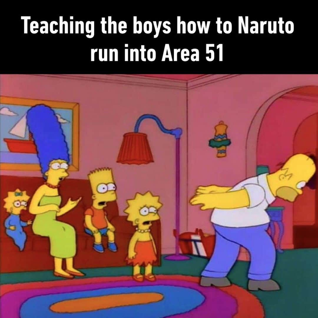 9GAGさんのインスタグラム写真 - (9GAGInstagram)「Learn from the best⠀ #area51 #narutorun #simpsons #9gag」8月6日 19時48分 - 9gag