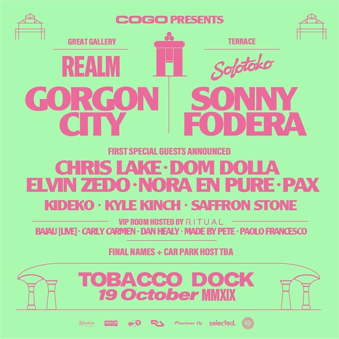 Gorgon Cityさんのインスタグラム写真 - (Gorgon CityInstagram)「London! Some huge guests joining us at @tobaccodock on October 19th ⚡️⚡️⚡️⚡️ link in bio.」8月6日 20時00分 - gorgoncity