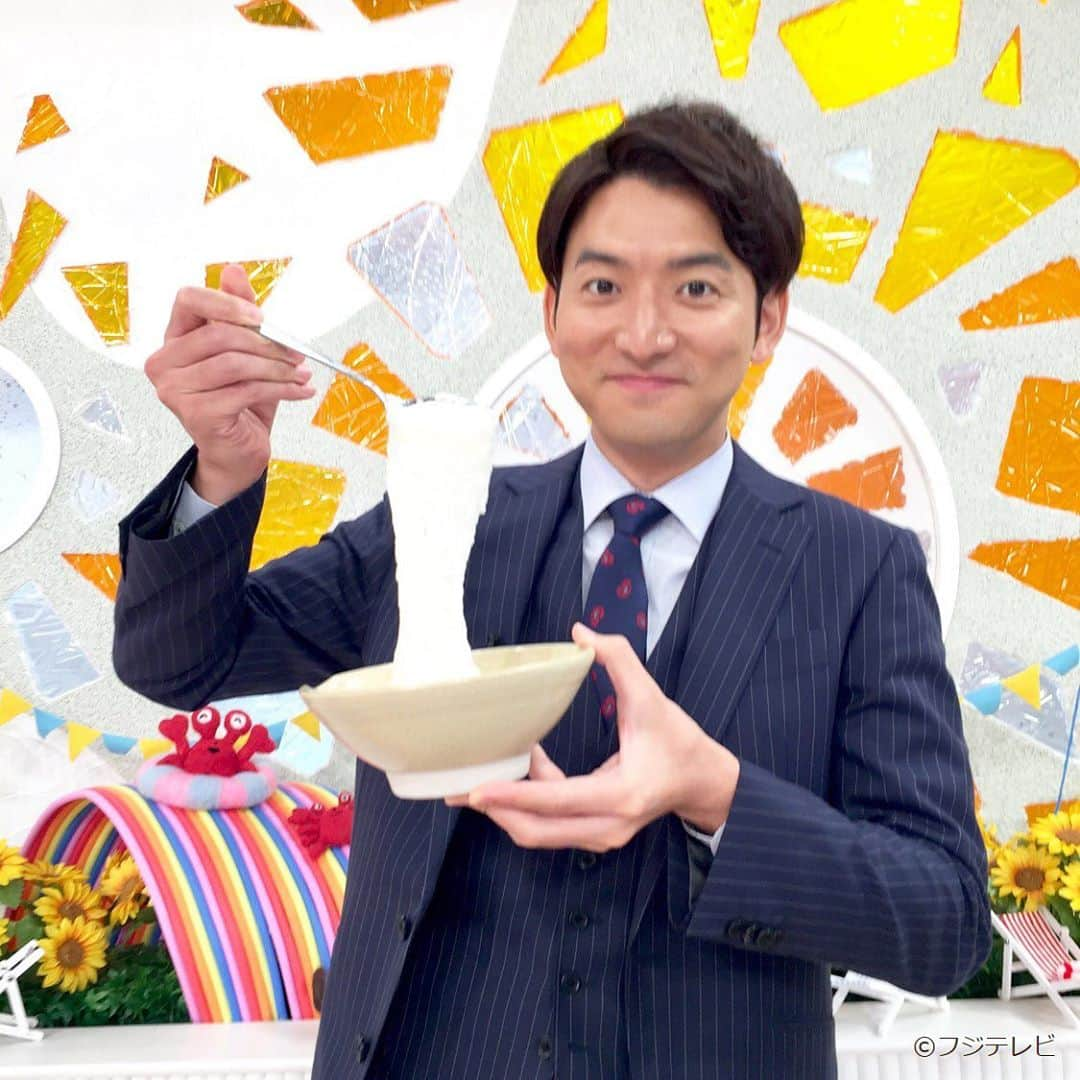 フジテレビ「めざましテレビ」さんのインスタグラム写真 - (フジテレビ「めざましテレビ」Instagram)「・ 先週の「いのお飯」は… 鳥取県のアンテナショップから届いた鳥取県北栄町産の長芋「ねばりっこ」を使った「豚の生姜焼きとろろご飯」をパクリ♪ 夏バテなんてどこかに行っちゃうほどご飯がススム(๑´ڡ`๑) ‎⁦‪#めざましテレビ‬⁩」8月6日 20時18分 - mezamashi.tv