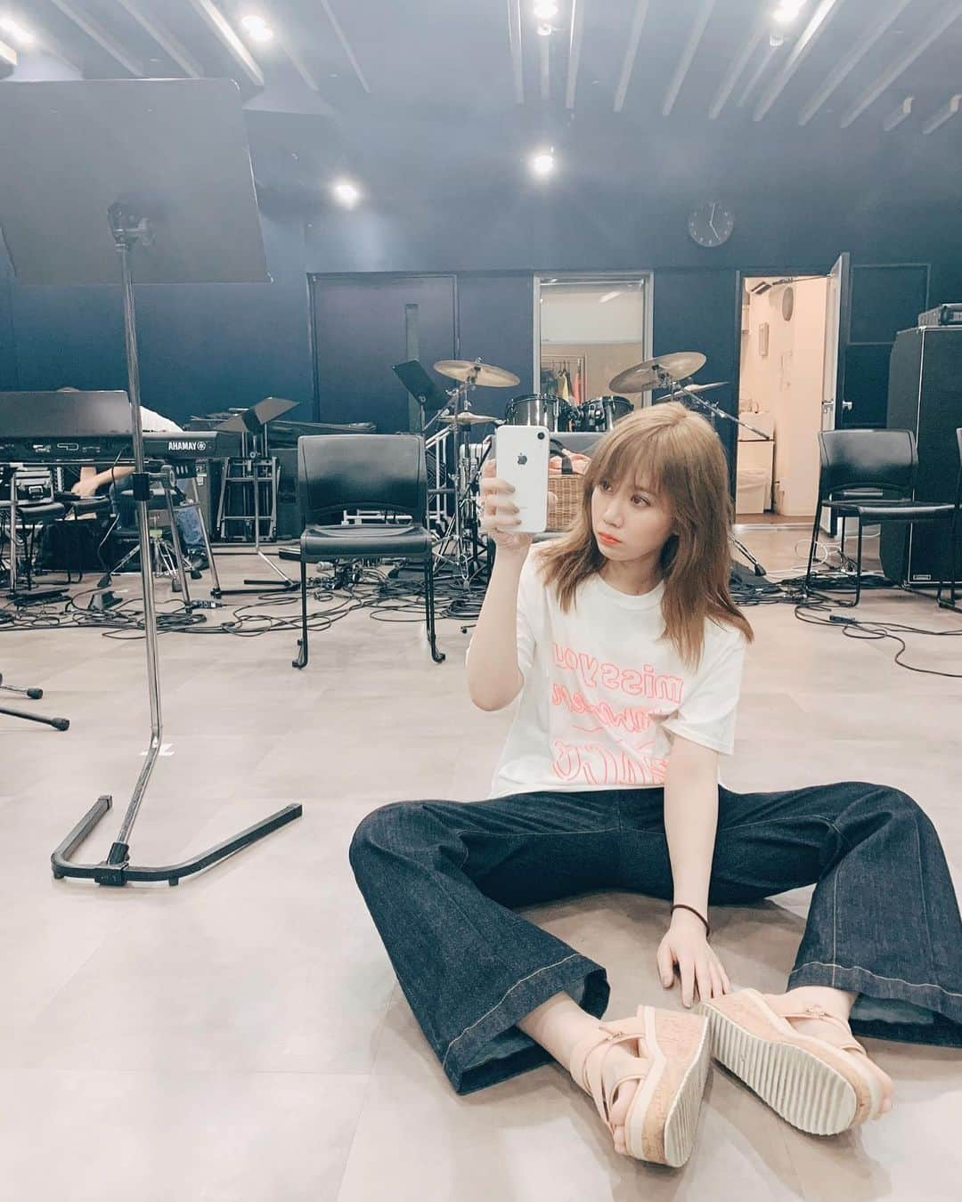 MACOさんのインスタグラム写真 - (MACOInstagram)「Rehearsal🎤💗 #missyousummer #8月15日」8月6日 20時37分 - maco___official