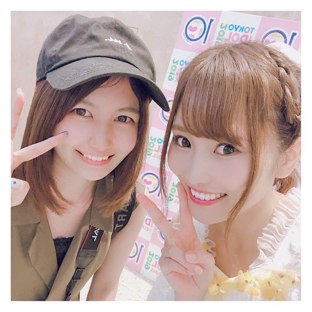 森杏奈さんのインスタグラム写真 - (森杏奈Instagram)「ㅤㅤㅤㅤㅤㅤㅤㅤㅤㅤㅤㅤㅤ ㅤㅤㅤㅤㅤㅤㅤㅤㅤㅤㅤㅤㅤ ゆりりんさん💛 (Twitterからお写真頂きました🙏🏻) ㅤㅤㅤㅤㅤㅤㅤㅤㅤㅤㅤㅤ 本当に明るくていつだって笑顔で、 人を笑顔にしてくれて、大切すぎる人です🥺 ㅤㅤㅤㅤㅤㅤㅤㅤㅤㅤㅤㅤㅤ ゆりりんさんが楽しく毎日笑って過ごせますように☺️ ㅤㅤㅤㅤㅤㅤㅤㅤㅤㅤㅤㅤㅤ あんなちゃんんん～♡ と変な動きしながら(笑)呼んでくれる優しい声が大好きです🥰 ㅤㅤㅤㅤㅤㅤㅤㅤㅤㅤㅤㅤㅤ #TIF #TIF2019 #愛乙女DOLL  #らぶどる #lovelydoll #アイドル #idol ㅤㅤㅤㅤㅤㅤㅤㅤㅤㅤㅤㅤㅤ」8月6日 20時38分 - _morianna