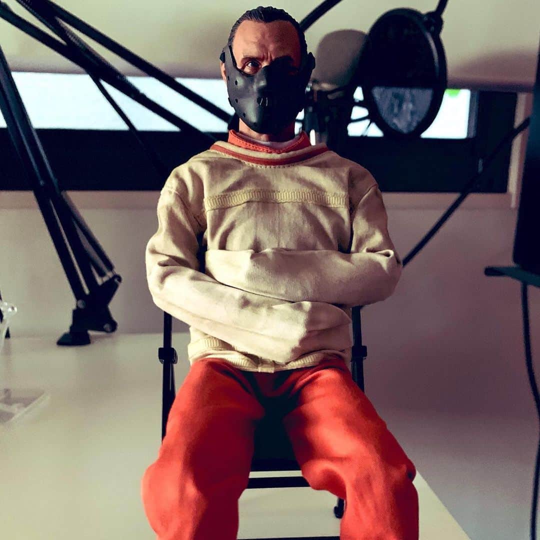 RAM RIDERのインスタグラム：「ハンニバルレクター博士/羊たちの沈黙 Hannibal Lecter/The Silence of the Lambs(1991) #フィギュア #figure」
