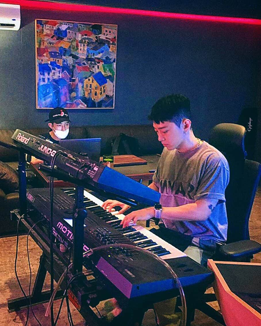 GRAYさんのインスタグラム写真 - (GRAYInstagram)「🎹 @kimjuneone x @callmegray」8月6日 22時23分 - callmegray