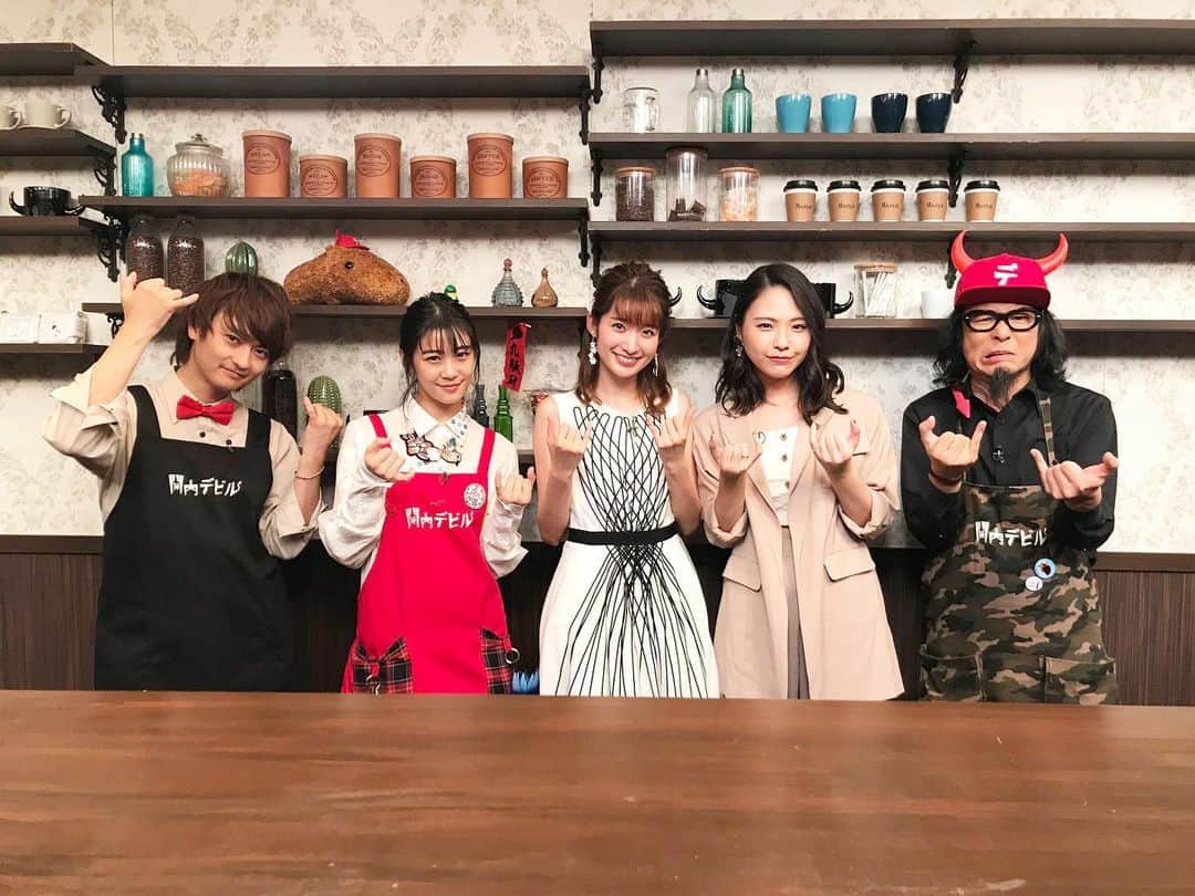 杉枝真結さんのインスタグラム写真 - (杉枝真結Instagram)「テレビ神奈川「関内デビル」 今夜23:30〜オンエアです🥺🧡 武藤千春ちゃんとの プライベートでのお話から… 8月17日に開催する トークイベントの話題も👏 皆さん、ぜひ見て下さい！✨✨✨ #テレビ神奈川 #tvk #関内デビル #橘柊生 さん #加村真美 さん #大場英治 さん #武藤千春 #杉枝真結 #この後すぐ 🔥 #CHIHARUMAYU2019」8月6日 22時37分 - mayusugieda_official