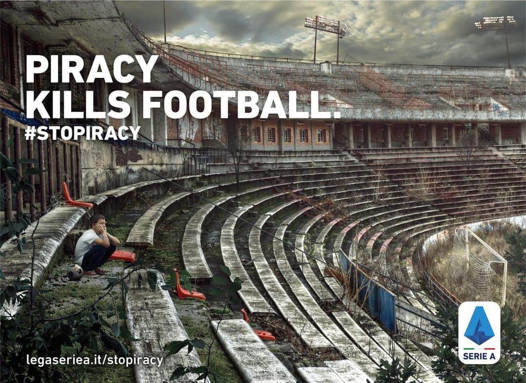 SSラツィオさんのインスタグラム写真 - (SSラツィオInstagram)「Piracy kills Football. #Stopiracy」8月6日 22時34分 - official_sslazio