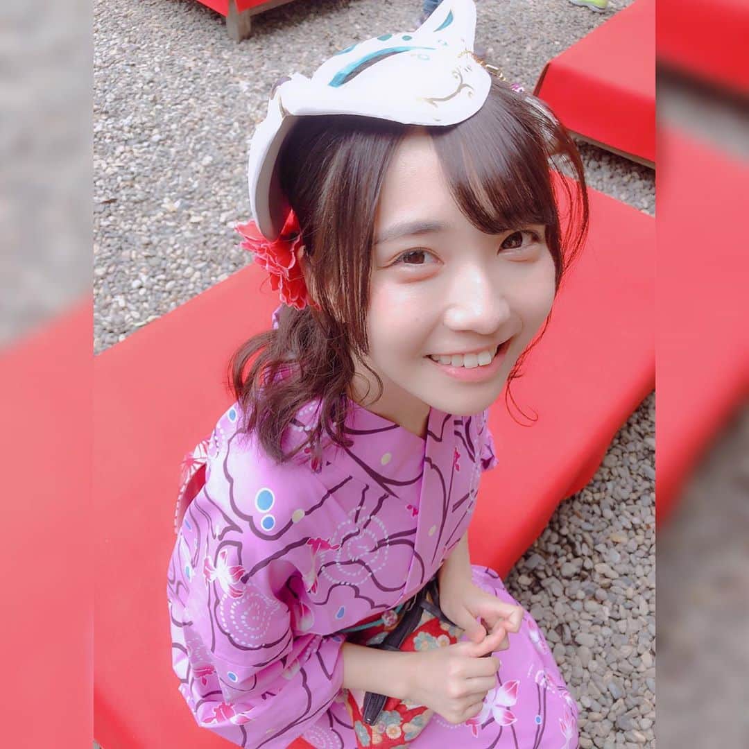天羽希純のインスタグラム：「隣にいて自慢になる子になりたいな  #浴衣 #浴衣ヘアアレンジ #浴衣ヘア #浴衣女子 #浴衣メイク #浴衣美人 #浴衣アレンジ #浴衣コーデ #浴衣着付け #お祭り #お祭りヘアー #お祭りコーデ #夏祭り #花火 #花火大会 #神社 #神社巡り #可愛い女の子 #撮影会 #撮影会モデル #着物 #着物ヘア」