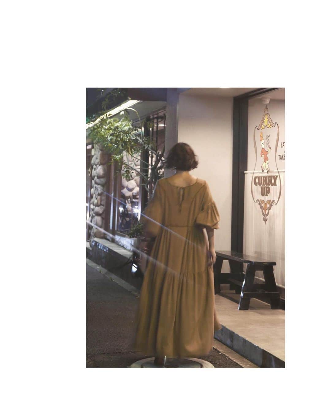 JUNNAのインスタグラム：「@etretokyo "WINTER PRE ORDER VOL.1" - 開催期間 - 8/8(木) 12:00 - 8/14(水)23:59  dress/ #リネンボリュームマキシドレス CAMEL  8/8発売 bag/ #hermès  boots/ #oldceline  #etretokyo #junna👠  #2019ETREaw #only」