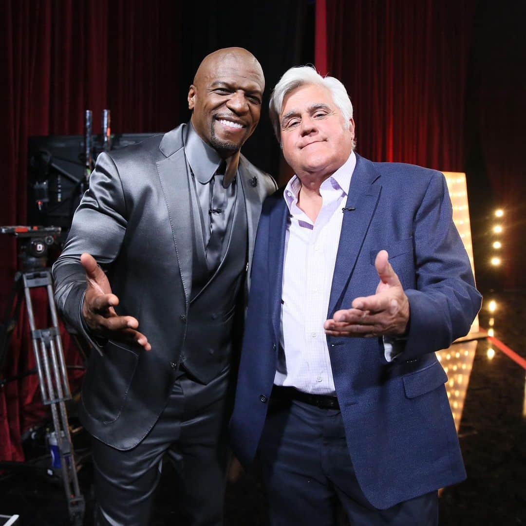 テリー・クルーズさんのインスタグラム写真 - (テリー・クルーズInstagram)「He’s got CHIN, I got PECS! Jay Leno is on @agt!」8月7日 9時28分 - terrycrews