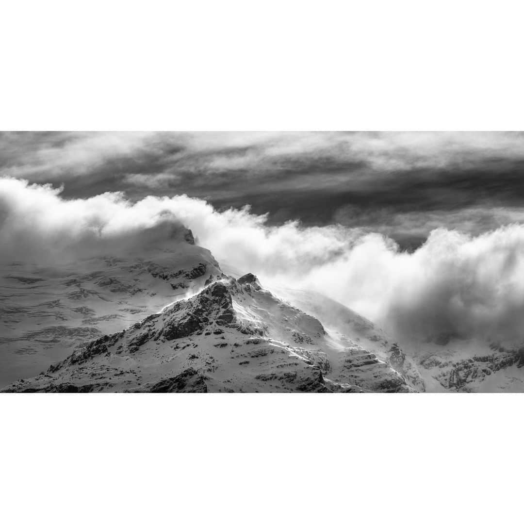 National Geographic Travelさんのインスタグラム写真 - (National Geographic TravelInstagram)「Photo by @michaelclarkphoto | High winds, steep mountains, and massive glaciers deep in the Rees Valley beyond Glenorchy, New Zealand. This one just felt better in black and white since there was little color to speak of in the original color file anyway. Part of the Lord of the Rings was filmed back in this valley and it isn’t hard to see why—absolutely stunning. This image is part of a massive panorama captured with a high resolution medium format camera. #glenorchy #reesvalley #newzealand」8月7日 1時02分 - natgeotravel