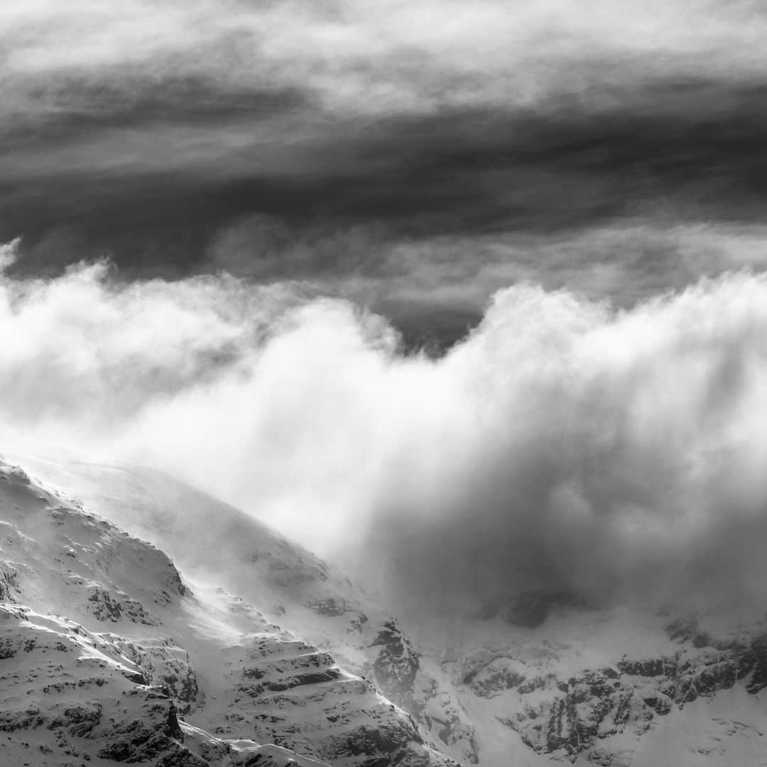 National Geographic Travelさんのインスタグラム写真 - (National Geographic TravelInstagram)「Photo by @michaelclarkphoto | High winds, steep mountains, and massive glaciers deep in the Rees Valley beyond Glenorchy, New Zealand. This one just felt better in black and white since there was little color to speak of in the original color file anyway. Part of the Lord of the Rings was filmed back in this valley and it isn’t hard to see why—absolutely stunning. This image is part of a massive panorama captured with a high resolution medium format camera. #glenorchy #reesvalley #newzealand」8月7日 1時02分 - natgeotravel