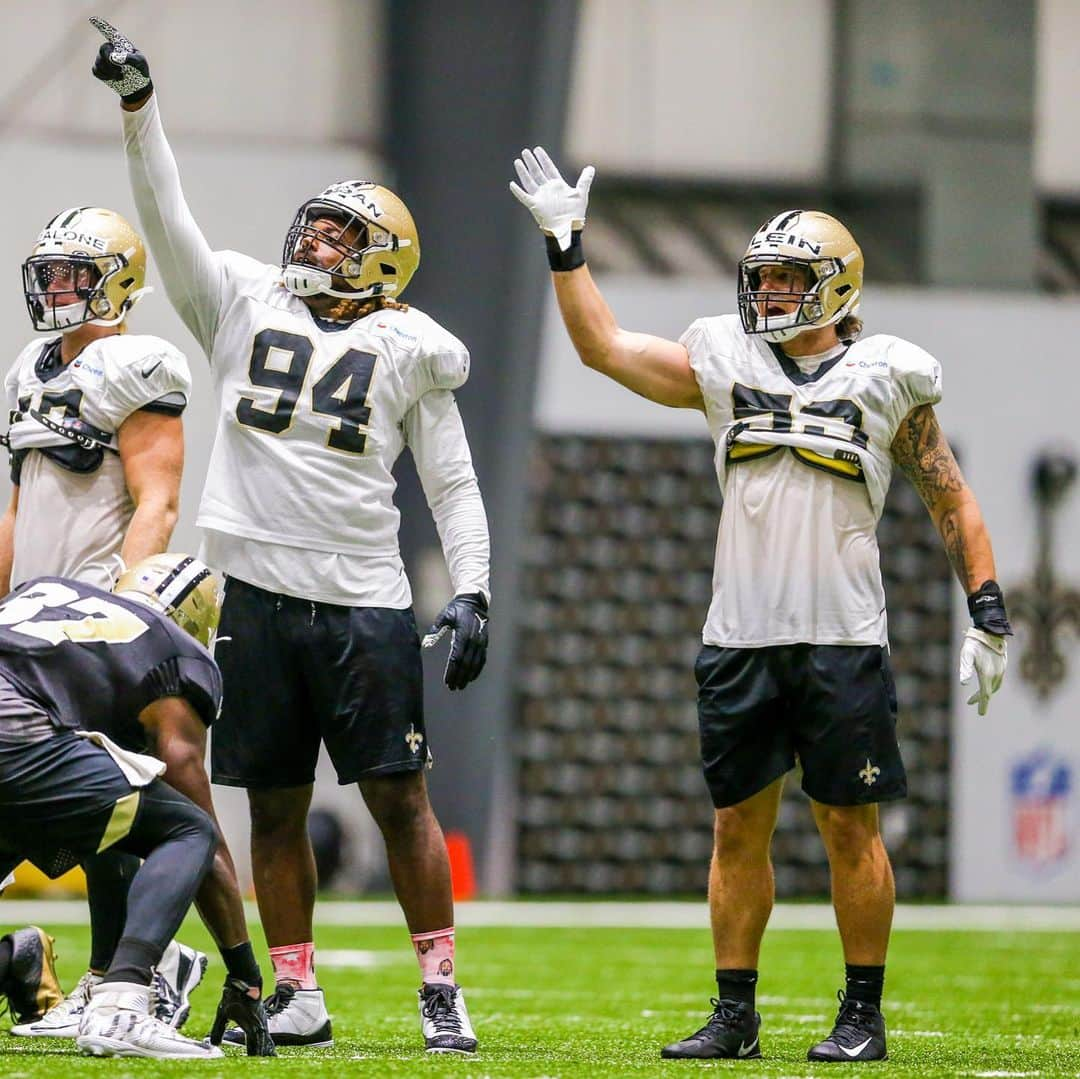 ニューオーリンズ・セインツさんのインスタグラム写真 - (ニューオーリンズ・セインツInstagram)「Photos from Monday's #SaintsCamp practice at our bio link! ⚜️⁠⠀ ⁠⠀」8月7日 1時25分 - saints