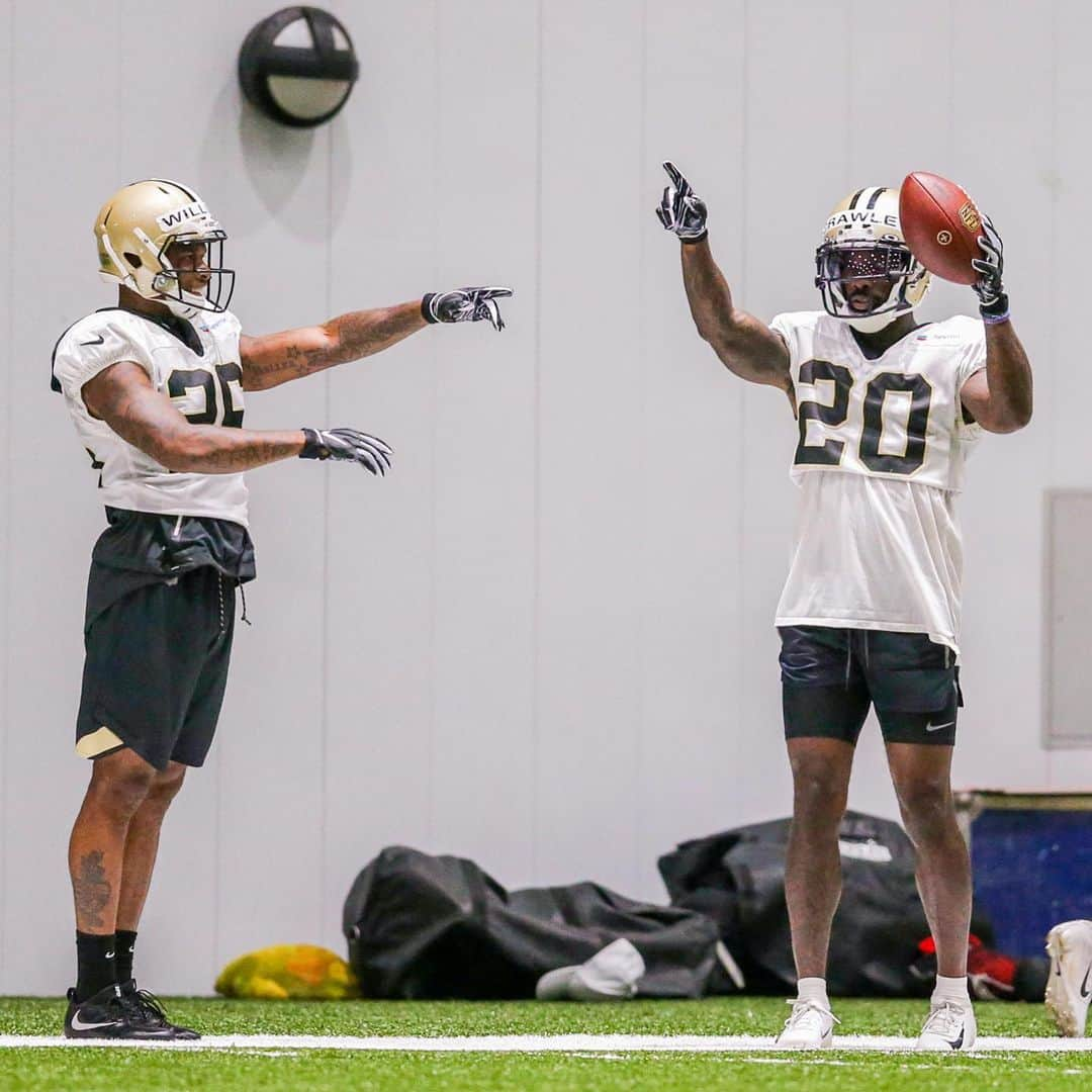 ニューオーリンズ・セインツさんのインスタグラム写真 - (ニューオーリンズ・セインツInstagram)「Photos from Monday's #SaintsCamp practice at our bio link! ⚜️⁠⠀ ⁠⠀」8月7日 1時25分 - saints