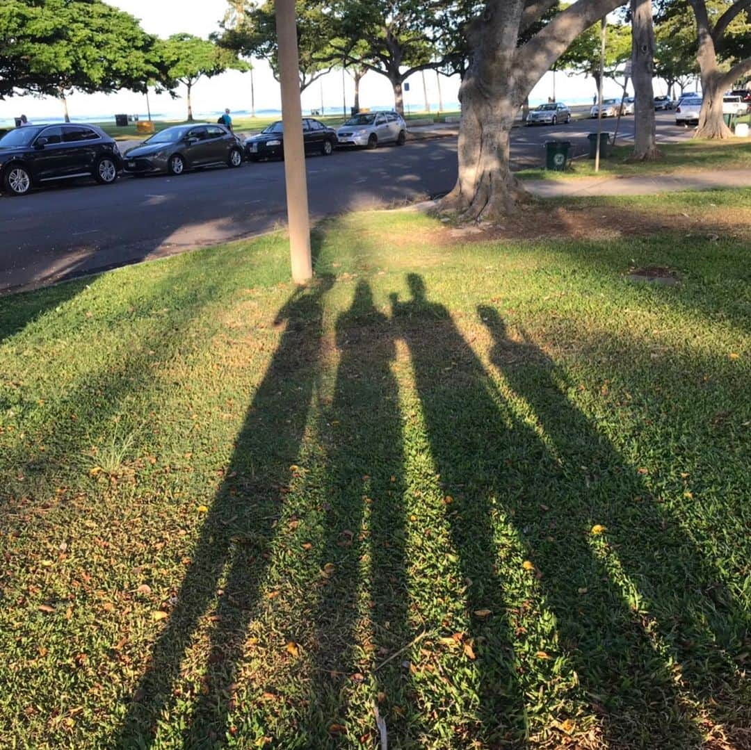 吉村美紀さんのインスタグラム写真 - (吉村美紀Instagram)「アラモアナビーチパークへ朝のお散歩^_^ #hawaii#アラモアナビーチパーク#お散歩#早起き」8月7日 1時59分 - lespros_miki