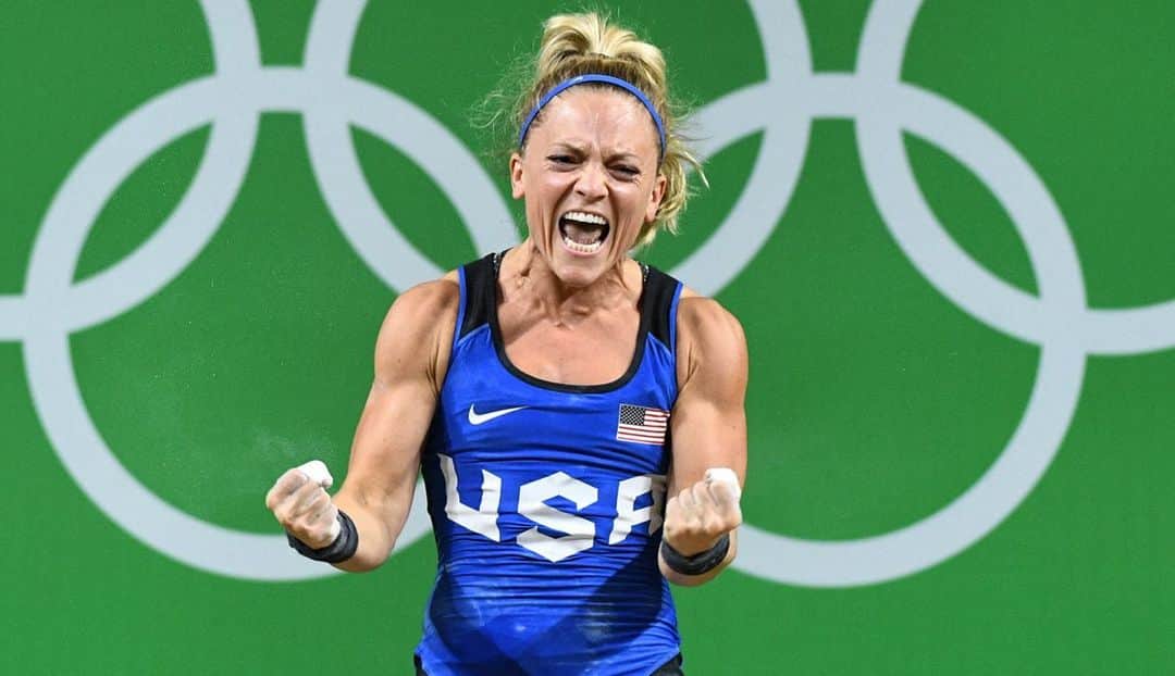 モーガン・キングのインスタグラム：「1095 days ago I stood on the greatest stage in weightlifting to represent @teamusa. Incredibly grateful to everyone that ever made this dream possible.」
