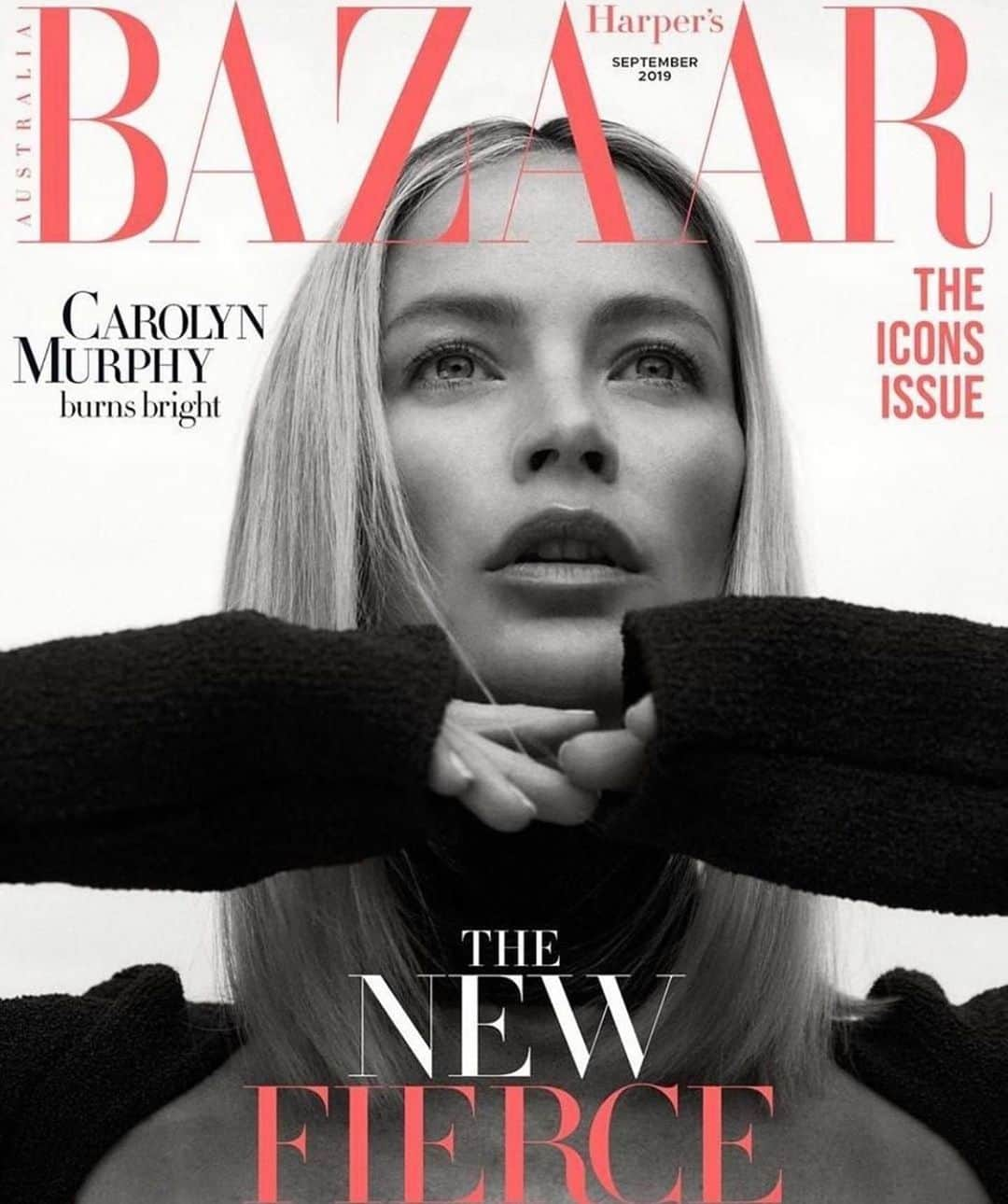 キャロリン・マーフィーさんのインスタグラム写真 - (キャロリン・マーフィーInstagram)「New @bazaaraustralia 🖤 thank you to the entire team!」8月7日 2時24分 - carolynmurphy