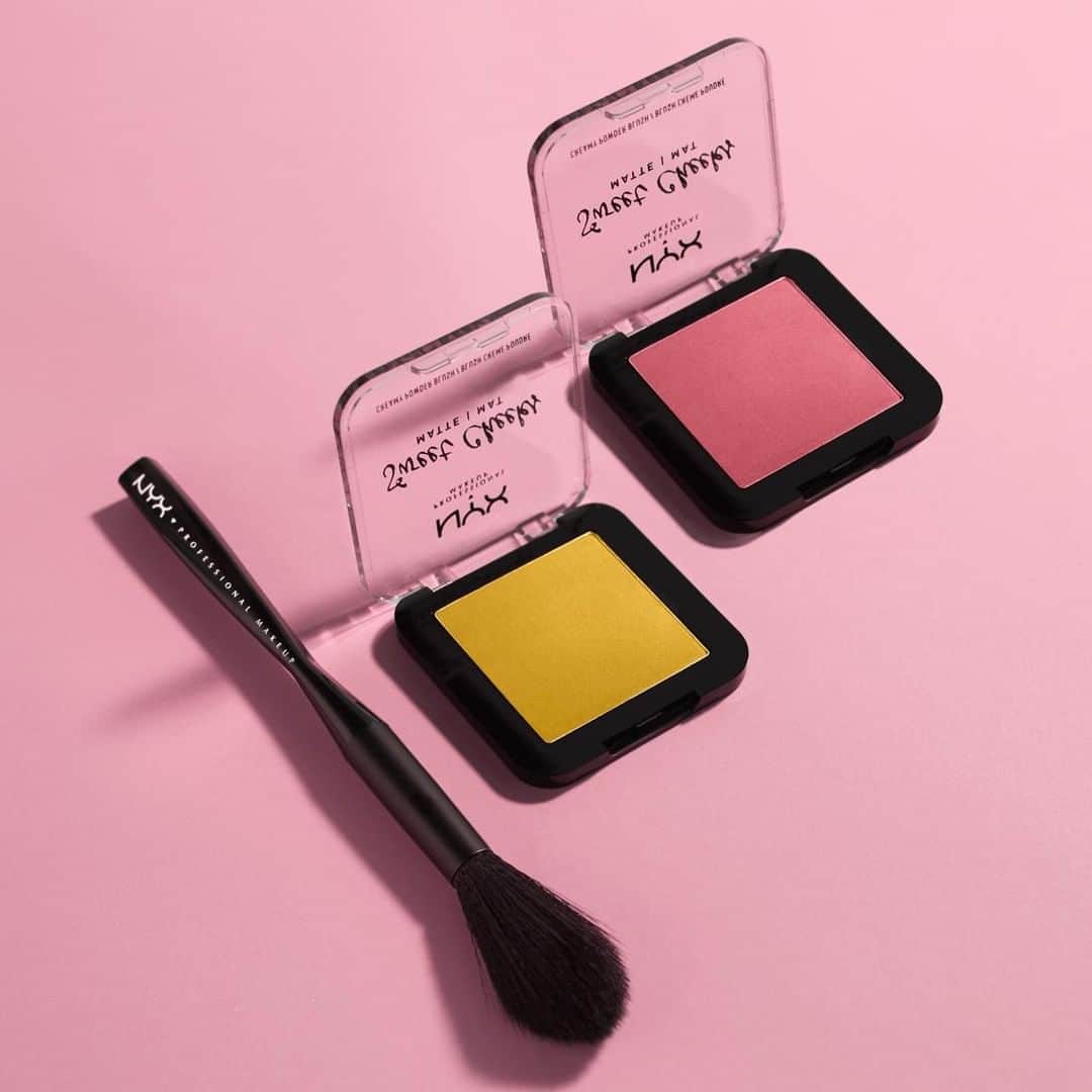 NYX Cosmeticsさんのインスタグラム写真 - (NYX CosmeticsInstagram)「JUST DROPPED: Sweet Cheeks Creamy Powder Blush ($7.50) 🌸  Sweep your cheeks in radiant color with our new cheek-flattering formula that delivers a gorgeous flush of beautifully pigmented color 🥰 Available in 2 flawless finishes, choose between our Glowy or Matte formula ✨ Available now nationwide 😚 || #nyxcosmetics #nyxprofessionalmakeup #crueltyfreebeauty」8月7日 4時29分 - nyxcosmetics