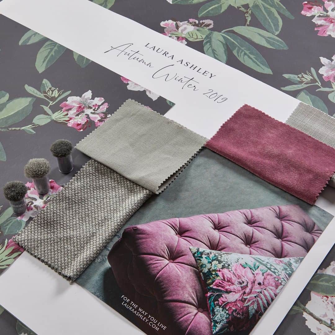 ローラアシュレイのインスタグラム：「Looking to update your home? A mood board is the perfect place to start. Book an appointment with one of our expert Interior Designers to find out how we can support you in bringing your visions to life. Head to our story to find out more, or contact: design.service@lauraashley.com to get started.」