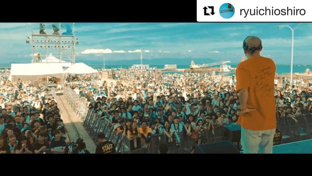 MIGHTY CROWNのインスタグラム：「Music is da language I speak best , 音楽が俺の言語です #Namahage #rock festival  #Repost @ryuichioshiro with @get_repost OGA NAMAHAGE ROCK FESTIVAL/  Mighty Crown👑 ・ movie by @ryuichioshiro」