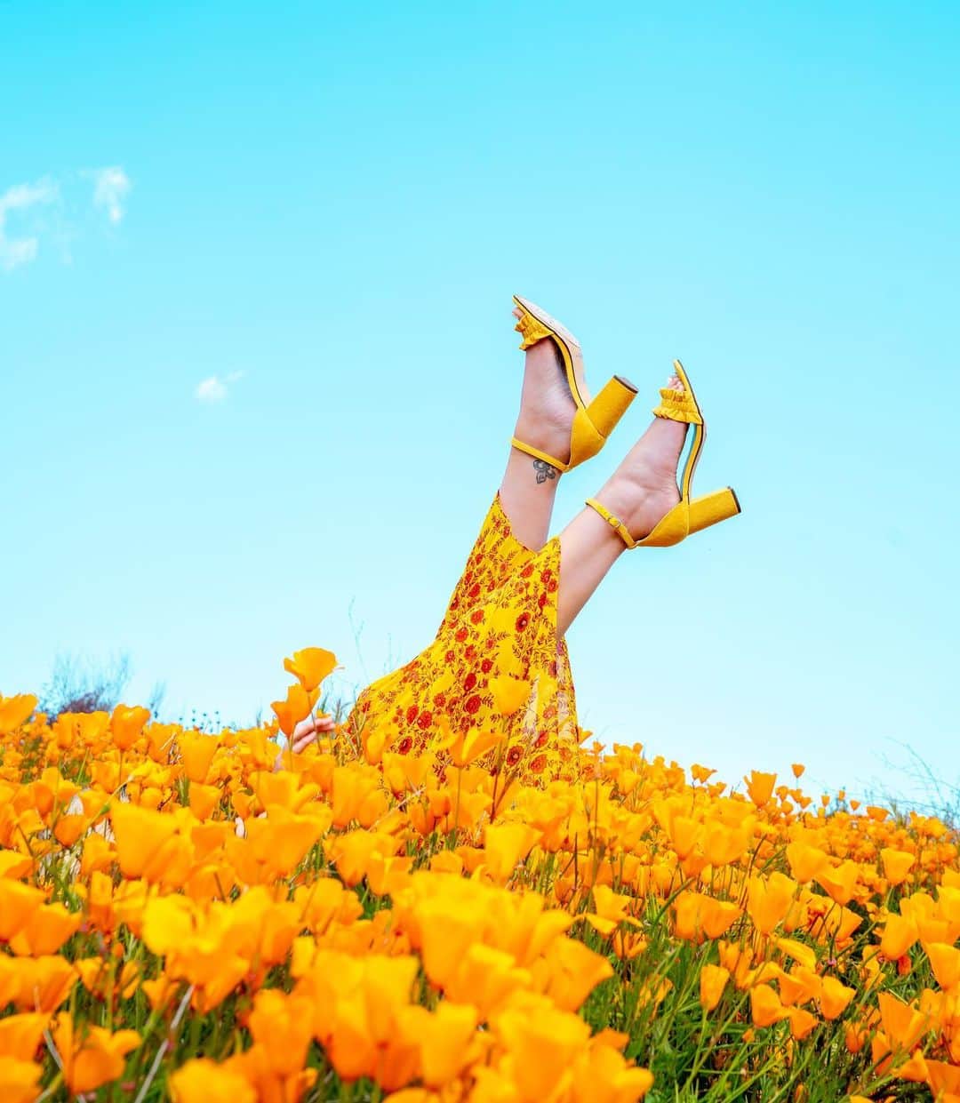 リズ・チェルカソワのインスタグラム：「I refuse to admit that summer is almost over 🌼」