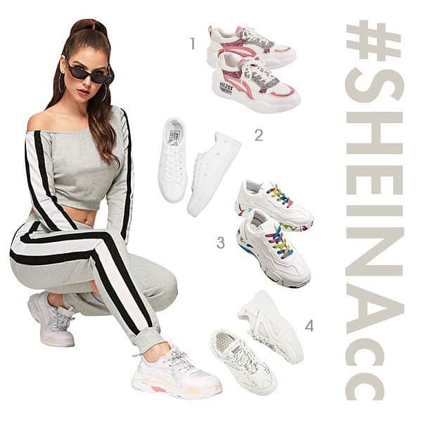 SHEINさんのインスタグラム写真 - (SHEINInstagram)「😉Want to win ＄500 to spend on your wish list items?✨✨ Here's how ... 1、MUST be following @sheinofficial and LIKE the post. 2、COMMENT which sneakers stands out the best Prizes:  10 Winners will each win ➡ a $50 gift card ✔️Winners will be chosen at random from the comments. ✔️Winners announced on @sheinoffical on August 9 #SHEIN #SHEINgals #SHEINstyle #SHEINAcc」8月7日 7時27分 - sheinofficial