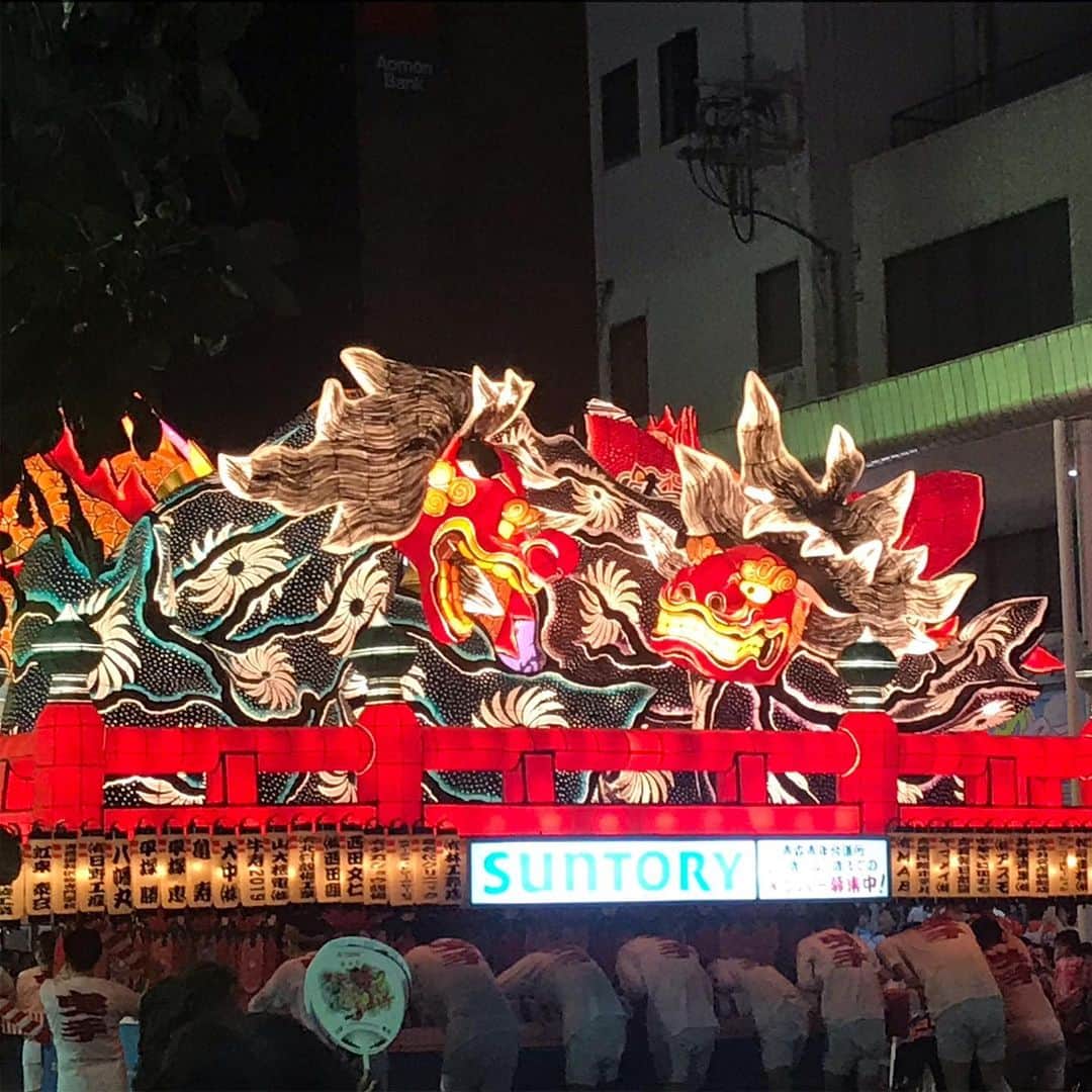 政宗さんのインスタグラム写真 - (政宗Instagram)「何年振りかわからない くらい 久しぶりに見た #ねぶた祭り  太鼓と笛の音が否応なしに気分を上げてくれる さて #避暑 ったから #東京砂漠 に戻るか」8月7日 8時09分 - masamune___date