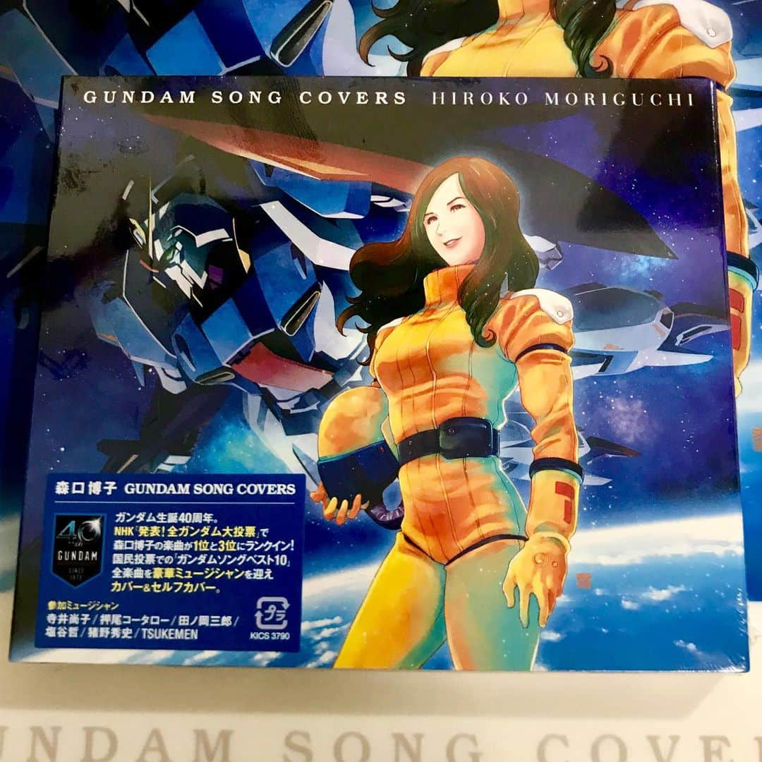 堀之内大介さんのインスタグラム写真 - (堀之内大介Instagram)「森口博子「GUNDAM SONG COVERS」そりゃ買いますよ💿ジャケも含めて最高です♪ #森口博子 #hirokomoriguchi  #水の星へ愛をこめて #8月7日 #1985年 #リリース #楽曲 と #同い年 笑 #gundam #gundamsongcovers  #機動戦士ガンダム #機動戦士zガンダム #機動戦士ガンダムf91」8月7日 10時19分 - horinouchi_bbb