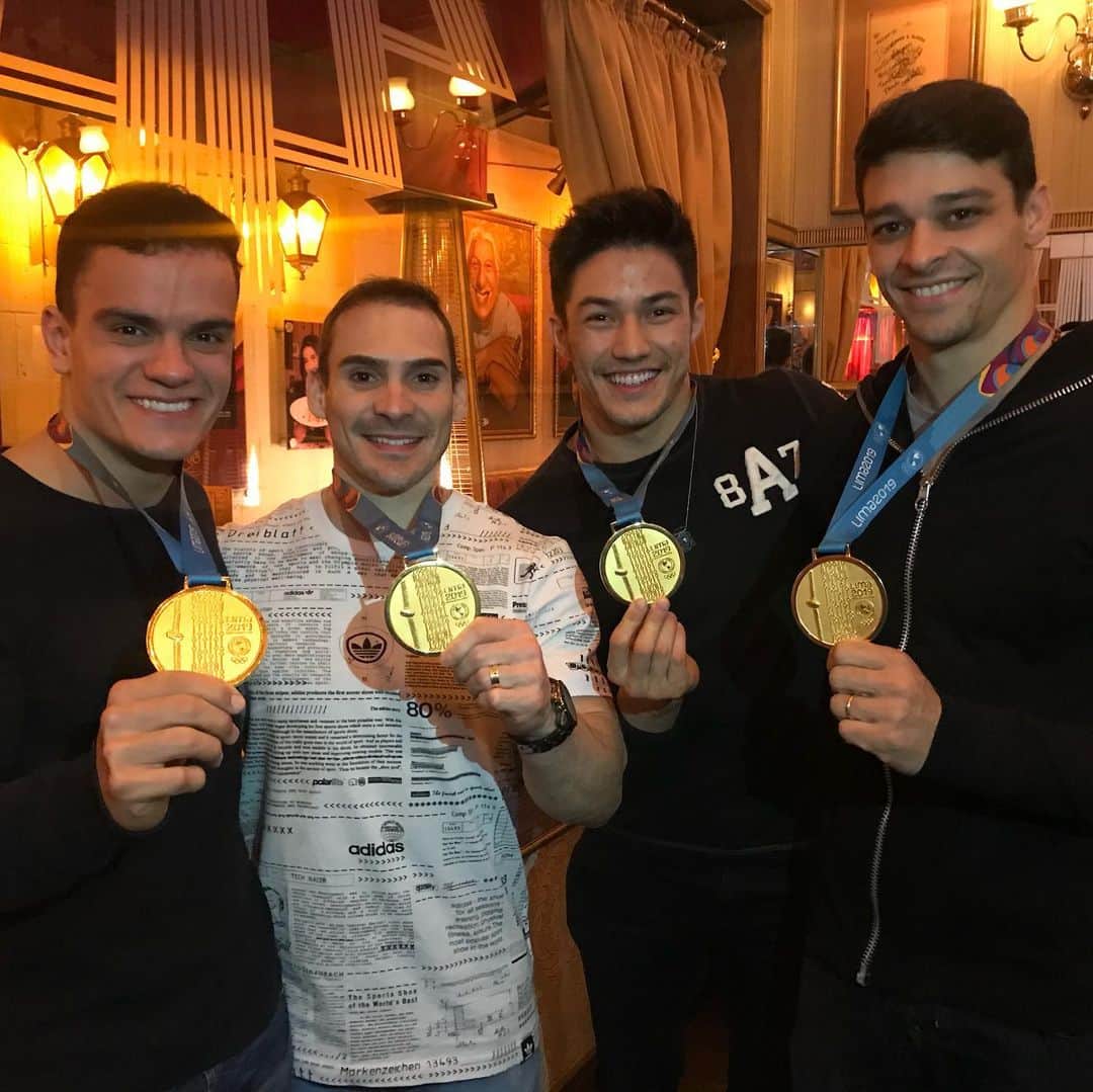 のインスタグラム：「Hoje foi dia de comemorar as conquistas dos Jogos Panamericanos no @paris_6」