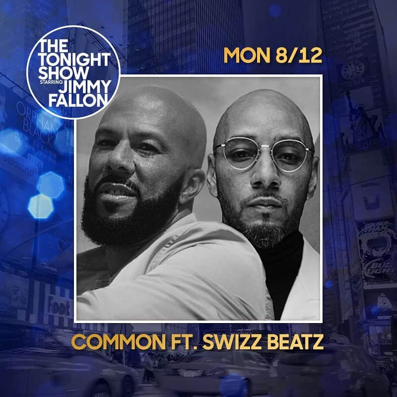 コモンさんのインスタグラム写真 - (コモンInstagram)「8/12/19 (next Monday) me and @therealswizzz will be performing "Hercules” live on the @fallontonight show.」8月7日 13時05分 - common