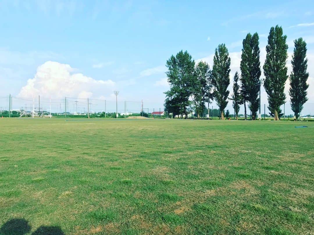 稲垣啓太さんのインスタグラム写真 - (稲垣啓太Instagram)「途中経過 母校の芝生はふわふわに育っているようです。」8月7日 19時25分 - gaki.keita