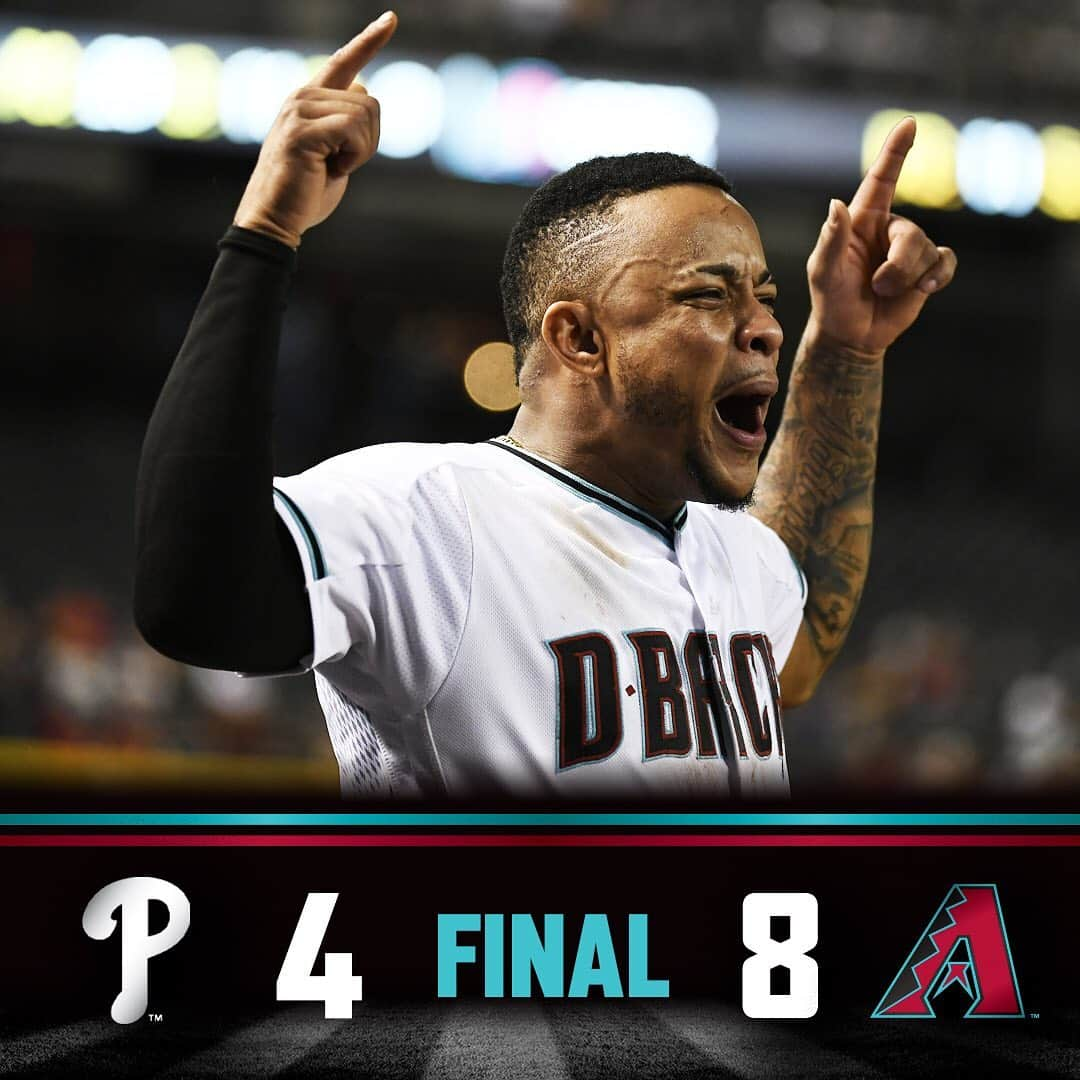 アリゾナ・ダイヤモンドバックスさんのインスタグラム写真 - (アリゾナ・ダイヤモンドバックスInstagram)「YES! YES! YES! The #DbacksWin.」8月7日 14時02分 - dbacks