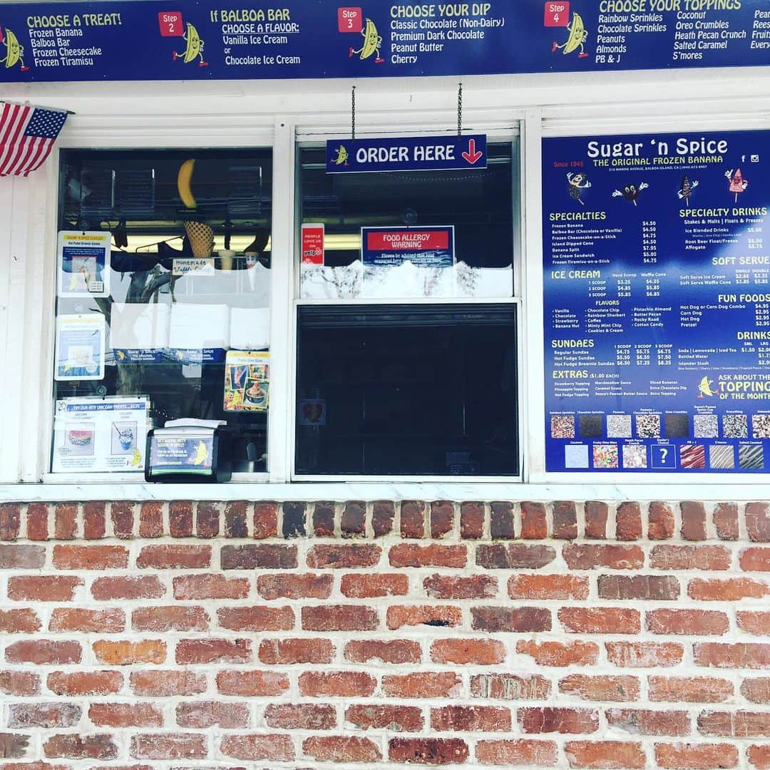 のインスタグラム：「Day off!! I spent great time with my family. #balboa island  #frozen banana #バルボアアイランド #アメリカからは以上です！」