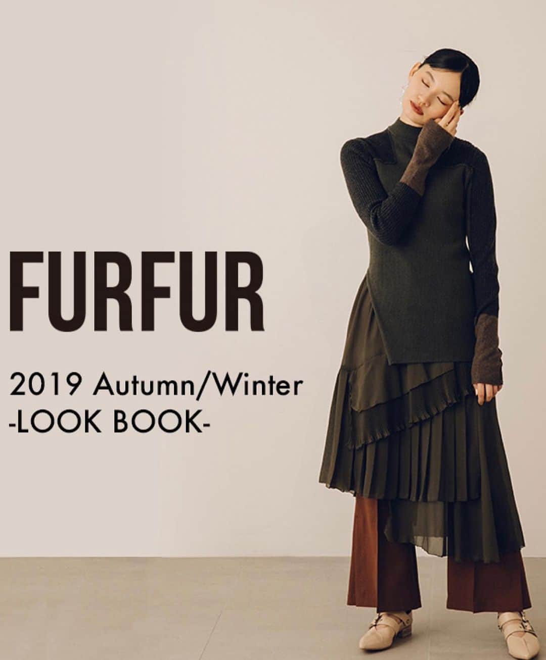 shihori.kathleenのインスタグラム：「. FURFUR 2019 Autumn / Winter .」