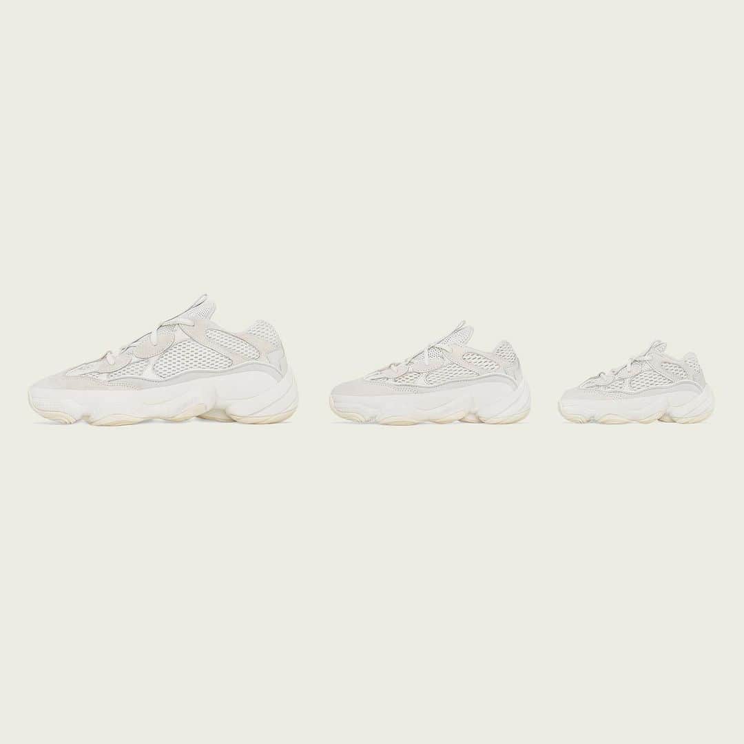 HYPEBEASTさんのインスタグラム写真 - (HYPEBEASTInstagram)「@hypebeastkicks: @adidas has released official images of the YEEZY 500 "Bone White.” The sneaker features a cow suede, premium leather and mesh upper, complete with a rubber wrap, reflective piping around the eyelets and adiPRENE+ cushioning. Look for it to release in adult, kids and infant sizing on August 24. ⁠⠀ Photo: adidas」8月7日 17時16分 - hypebeast