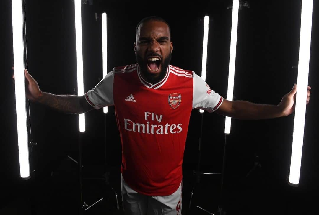 アーセナルFCさんのインスタグラム写真 - (アーセナルFCInstagram)「Come on you Gunners!⁠ ⁠ #Laca #Lacazette #Arsenal #mediaday #COYG」8月8日 3時05分 - arsenal