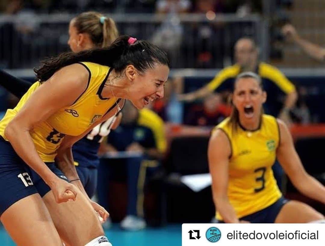 シェイラ・カストロのインスタグラム：「7 anos do jogo de vôlei mais relembrado, comentado e emocionante da vida! Que orgulho ter feito parte disso!!! #london2012 #7yearsago #7anosatras」