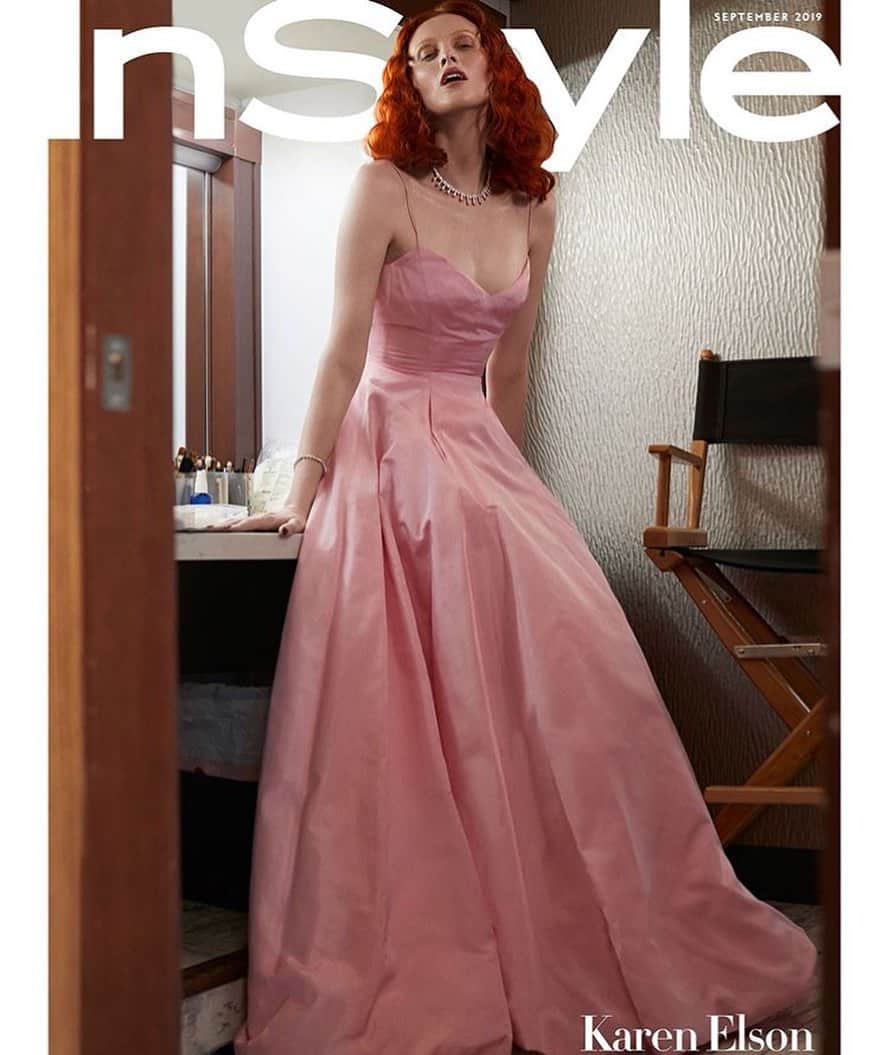 IMG Modelsさんのインスタグラム写真 - (IMG ModelsInstagram)「Swoon. 💖 #KarenElson (@misskarenelson) covers @instylemagazine’s #SeptemberIssue. #📷 @sebastianfaena x @imglens #👗 @juliavonboehm #⭐️ #IMGstars」8月8日 3時21分 - imgmodels
