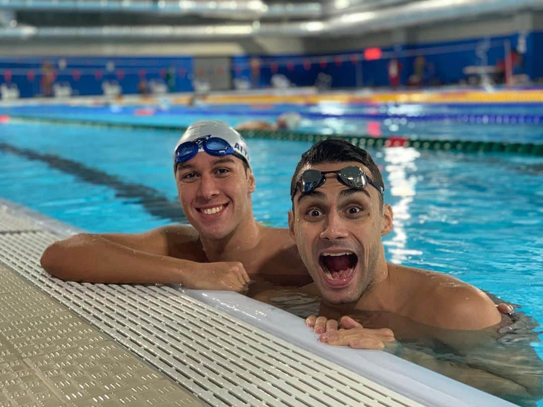 ブランドン・アルメイダさんのインスタグラム写真 - (ブランドン・アルメイダInstagram)「Final dos 200 costas com Brasil na piscina, eu e @leogdeus estaremos na disputa por medalha, a partir das 22:30 hoje no horário de Brasília 🤓🇧🇷 #timebrasil #panamericanos2019」8月8日 3時37分 - brandonnalmeida