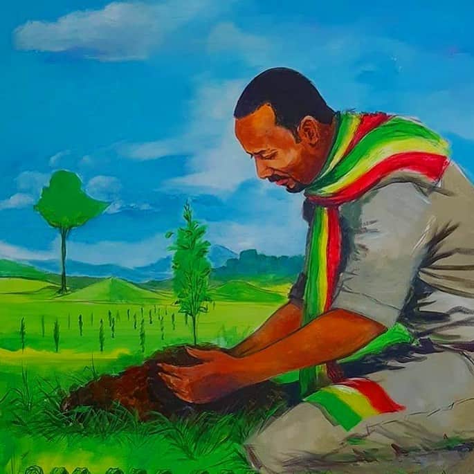 Oracle Corp. （オラクル）さんのインスタグラム写真 - (Oracle Corp. （オラクル）Instagram)「Great news for the 🌎! Last week, thousands of people in the incredible nation of #Ethiopia united together to plant a record 350 Million trees in an effort to combat climate change! At Oracle, we know #data, but we also have an unending passion for sustainability, #volunteering, and progress. To our East African friends inspiring the world, we salute you!」8月8日 3時46分 - oracle