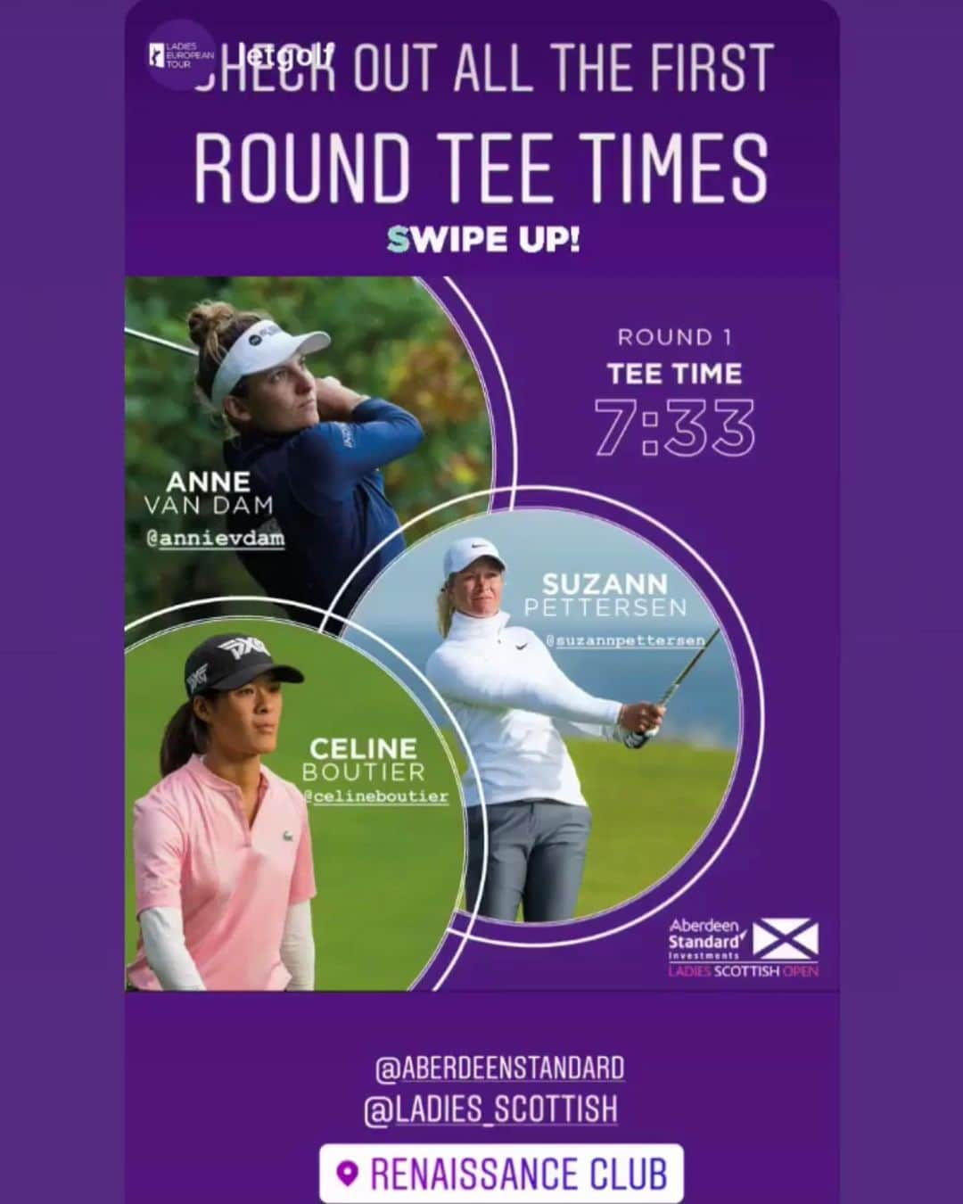 スーザン・ペターセンさんのインスタグラム写真 - (スーザン・ペターセンInstagram)「Ready for Scottish Open. Of course with my team close by.. @lpga_tour @letgolf #playingmum」8月8日 4時01分 - suzannpettersen