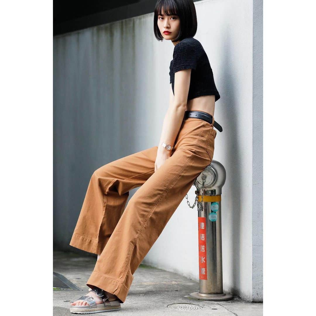 横田ひかるさんのインスタグラム写真 - (横田ひかるInstagram)「* GAPの永遠のアイコニックアイテム"Khaki" 着る人それぞれの個性を豊かに。  #ギャップカーキ #チノ #pr」8月7日 19時28分 - _rncn950805