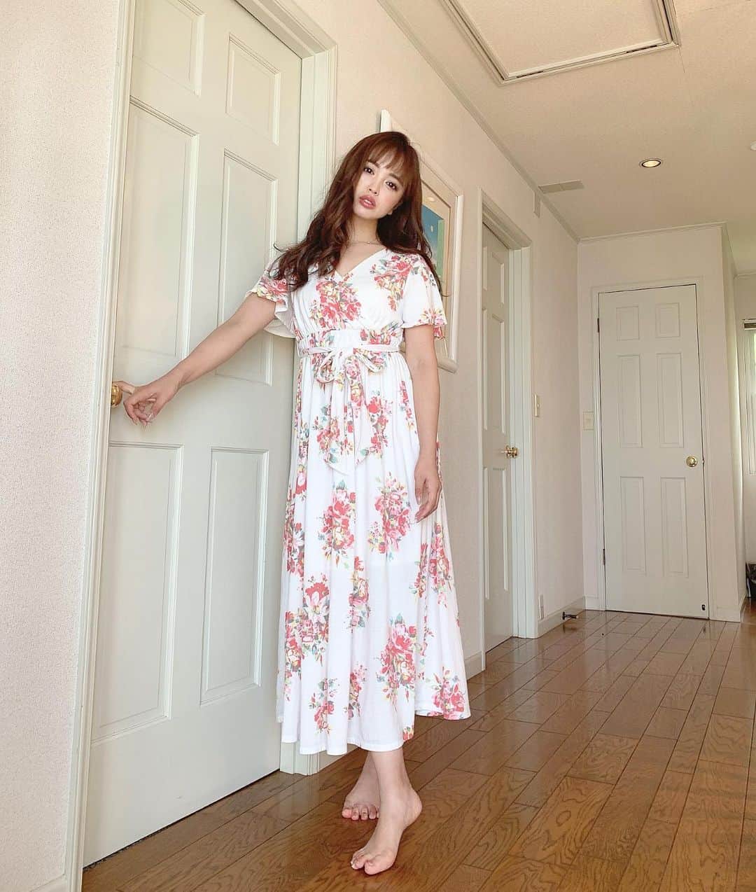 のインスタグラム：「Room wear♡﻿ ﻿ えりかたんに誕生日プレゼントでもらった、﻿ ジェラートピケ♡﻿ ﻿ さすがジェラピケ♡﻿ 生地もしっかりしてるし﻿ 肌触りが良くて気に入ってる💓﻿ ﻿ ﻿ 今回の旅行に連れて行ったよ◟̊◞̊ ◟́◞̀ ◟̆◞̆﻿ ﻿ お泊まりした貸別荘が可愛すぎてパシャ☻💓﻿ ﻿ ﻿ 旅行バタついてますので﻿ また改めて投稿します✨﻿」